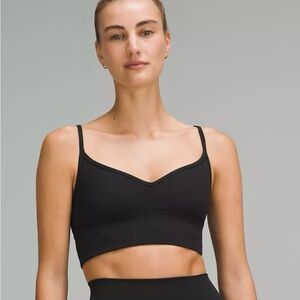 lululemon Align Sweetheart Bra Light Support, A/B Cup Size 8 in Black